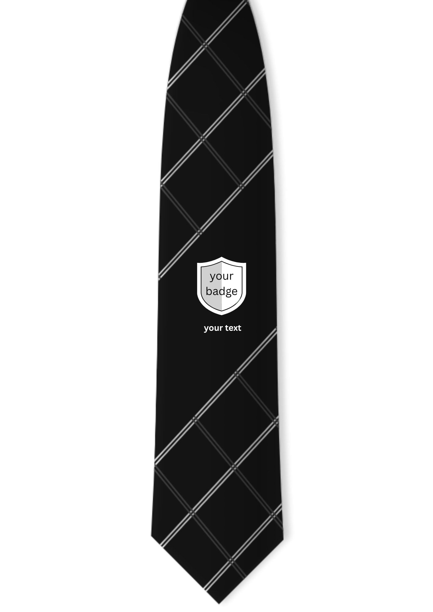 The Crest – Classic Club Tie Template