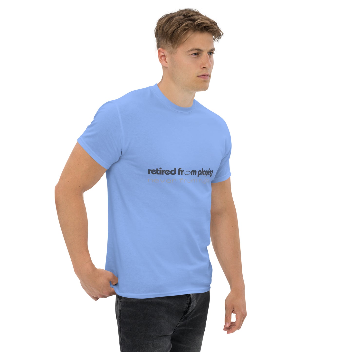 Rugby Tee Shirt Retired From Playing Never From Rugby