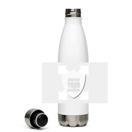 Double-Walled Stainless Steel Water Bottle Printed With Club Badge