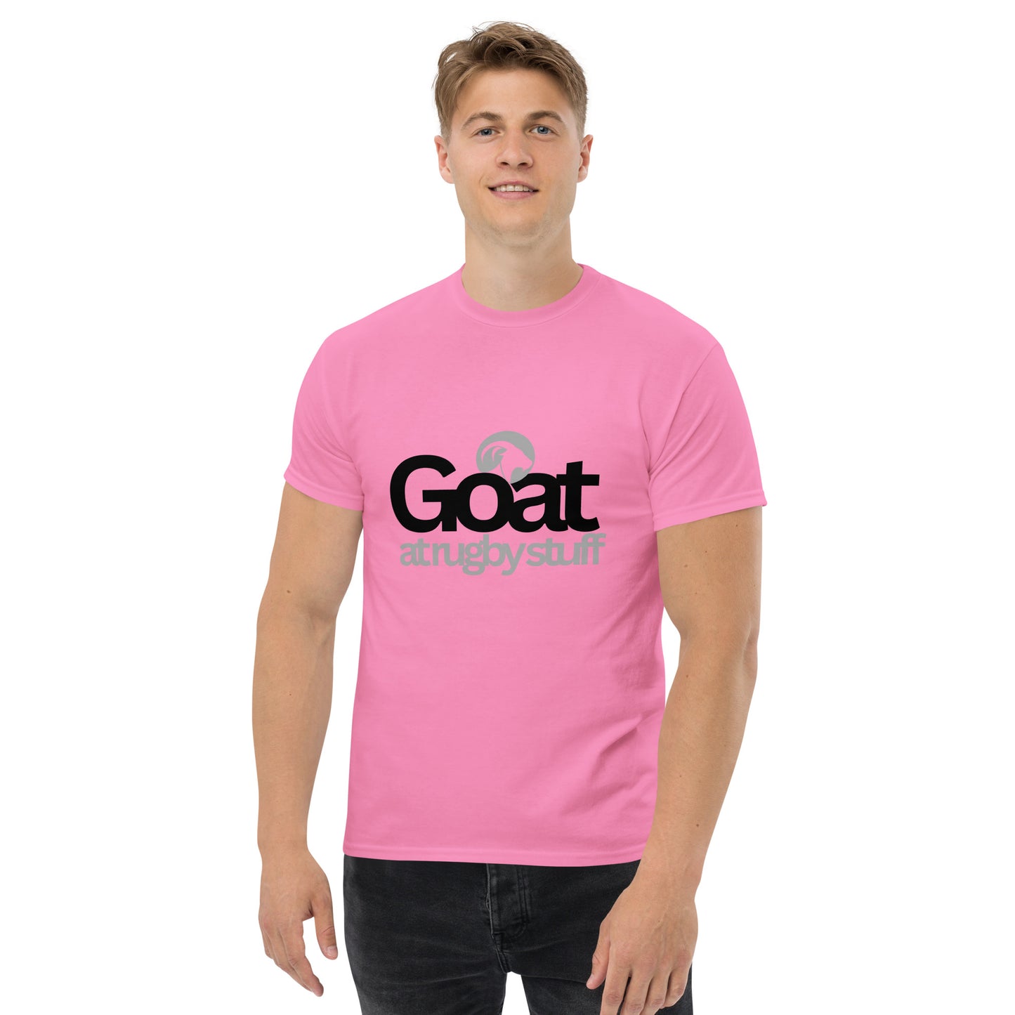 Rugby Goat At Rugby Stuff Classic Tee