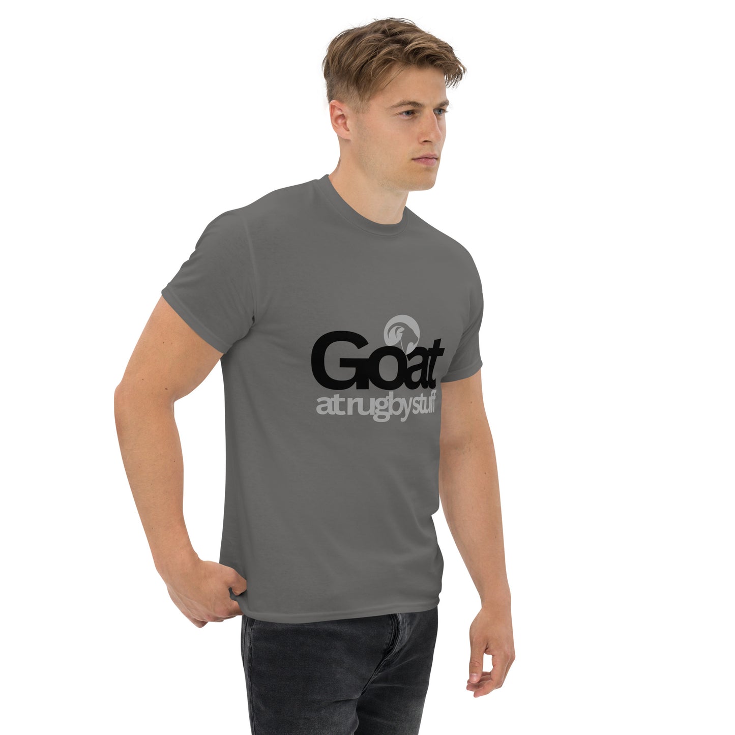 Rugby Goat At Rugby Stuff Classic Tee