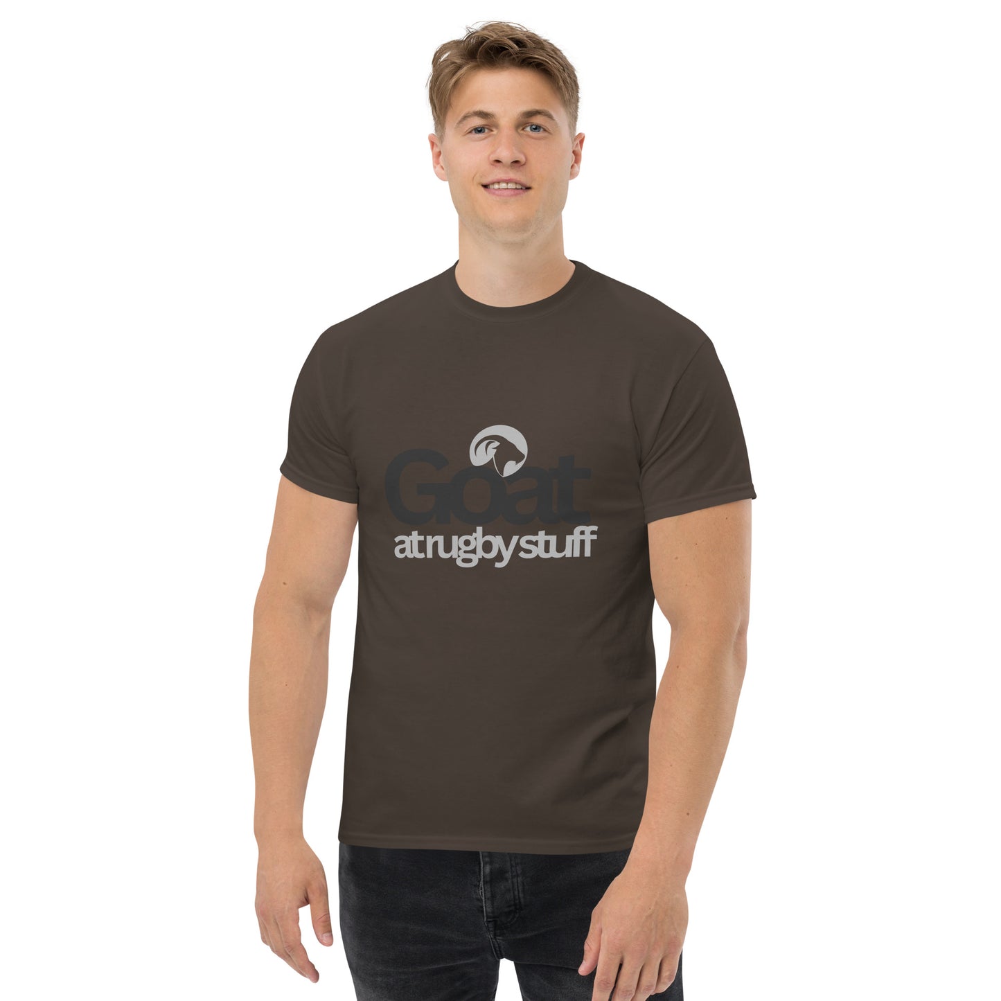 Rugby Goat At Rugby Stuff Classic Tee