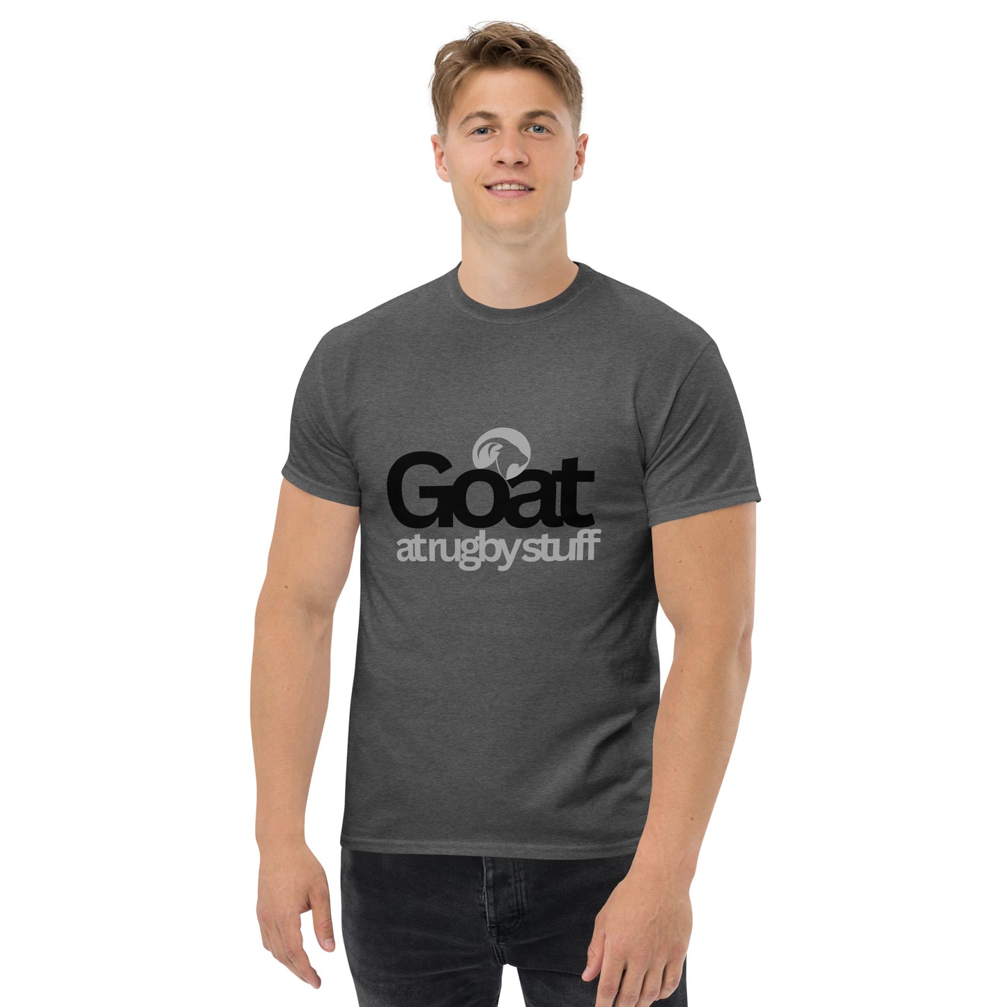 Rugby Goat At Rugby Stuff Classic Tee