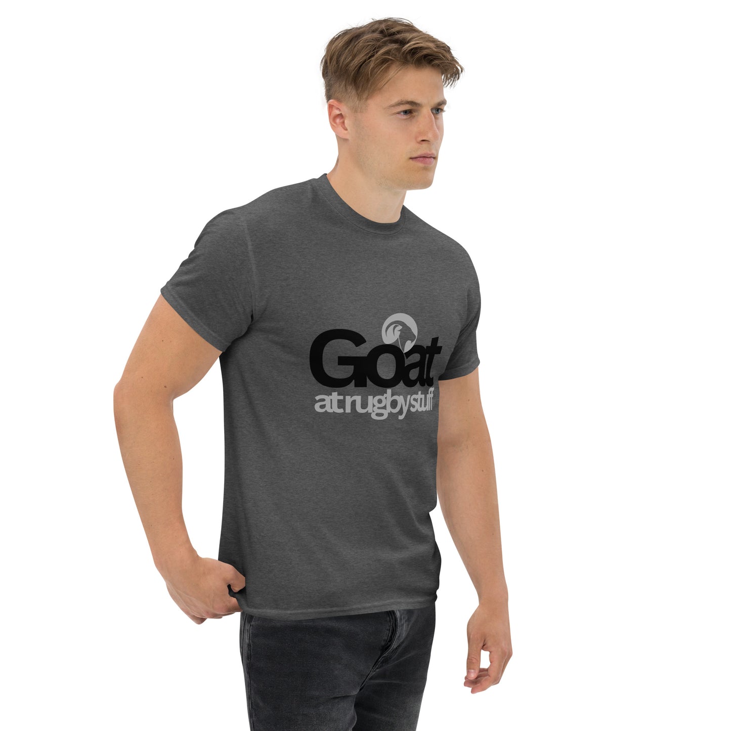 Rugby Goat At Rugby Stuff Classic Tee