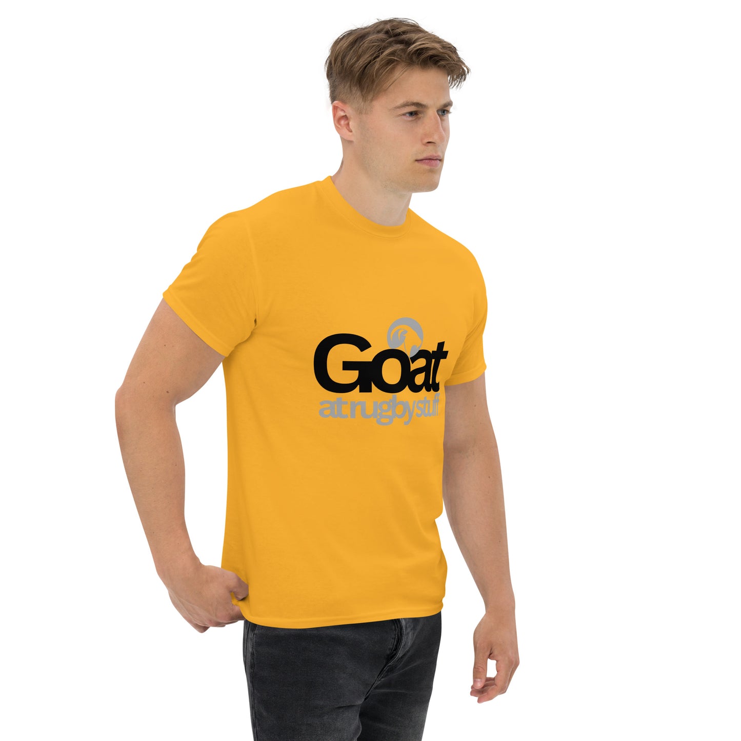 Rugby Goat At Rugby Stuff Classic Tee