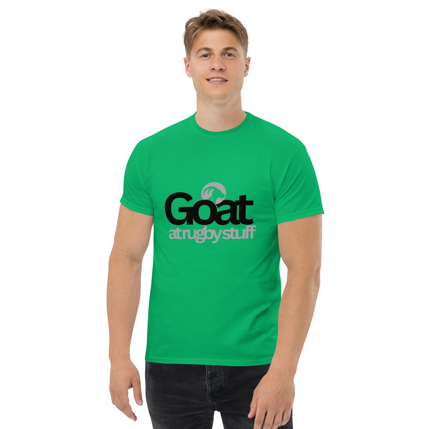 Rugby Goat At Rugby Stuff Classic Tee