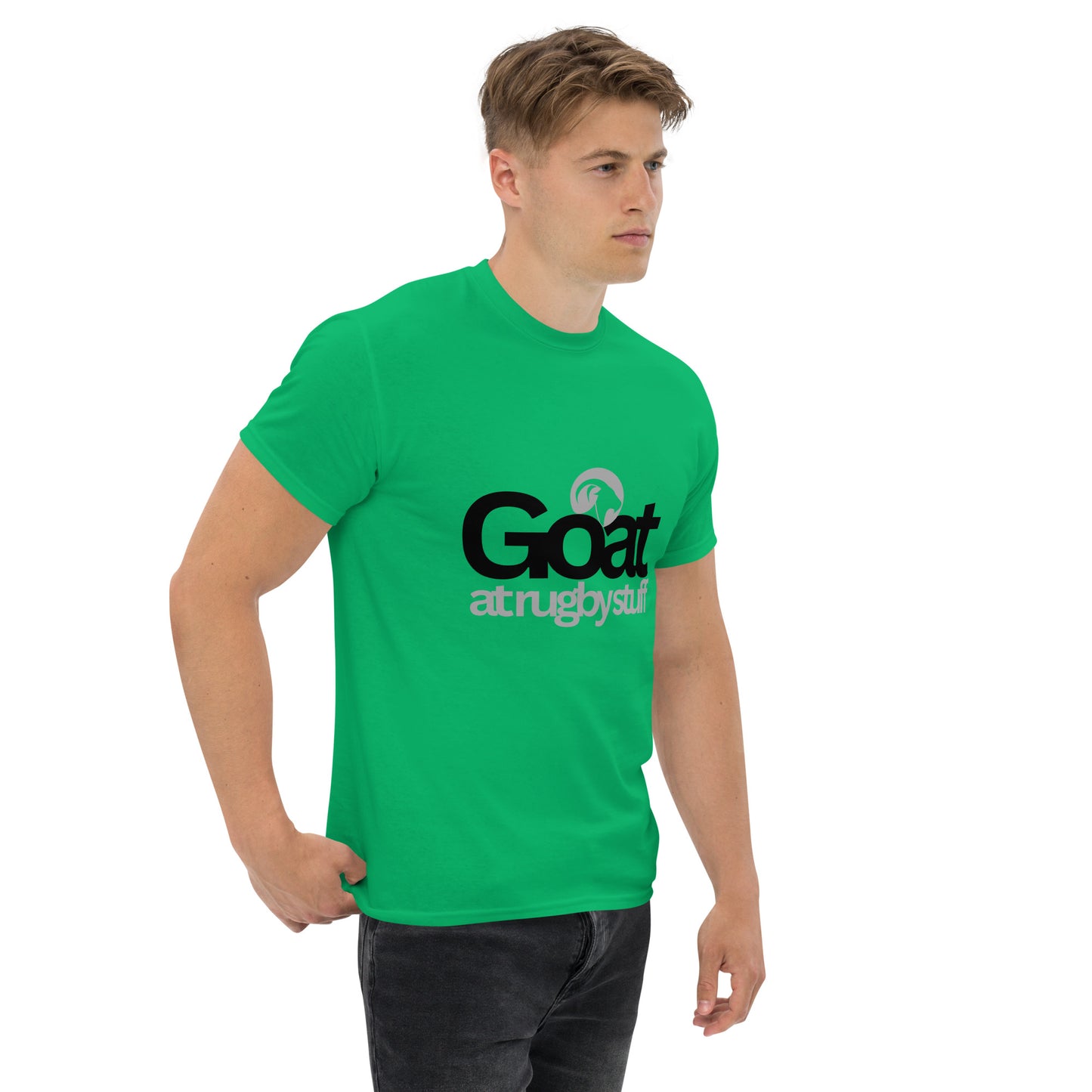 Rugby Goat At Rugby Stuff Classic Tee