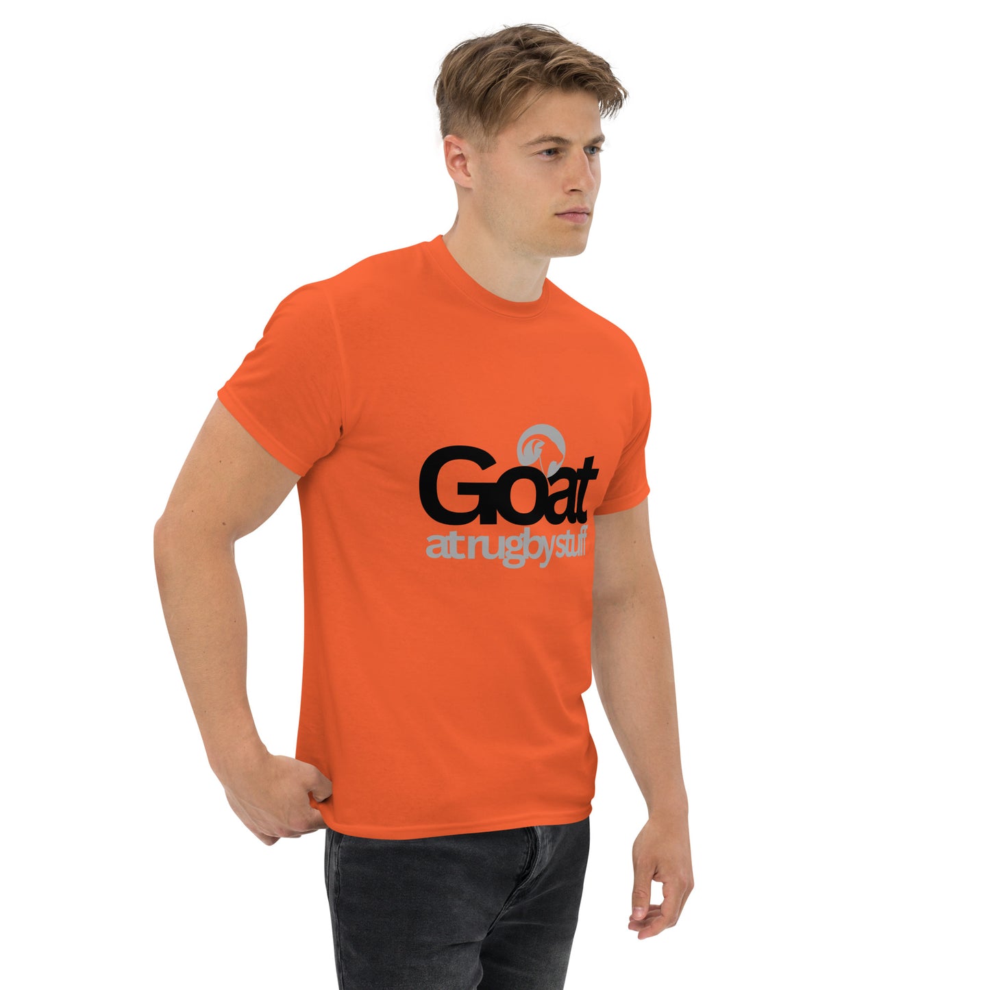 Rugby Goat At Rugby Stuff Classic Tee