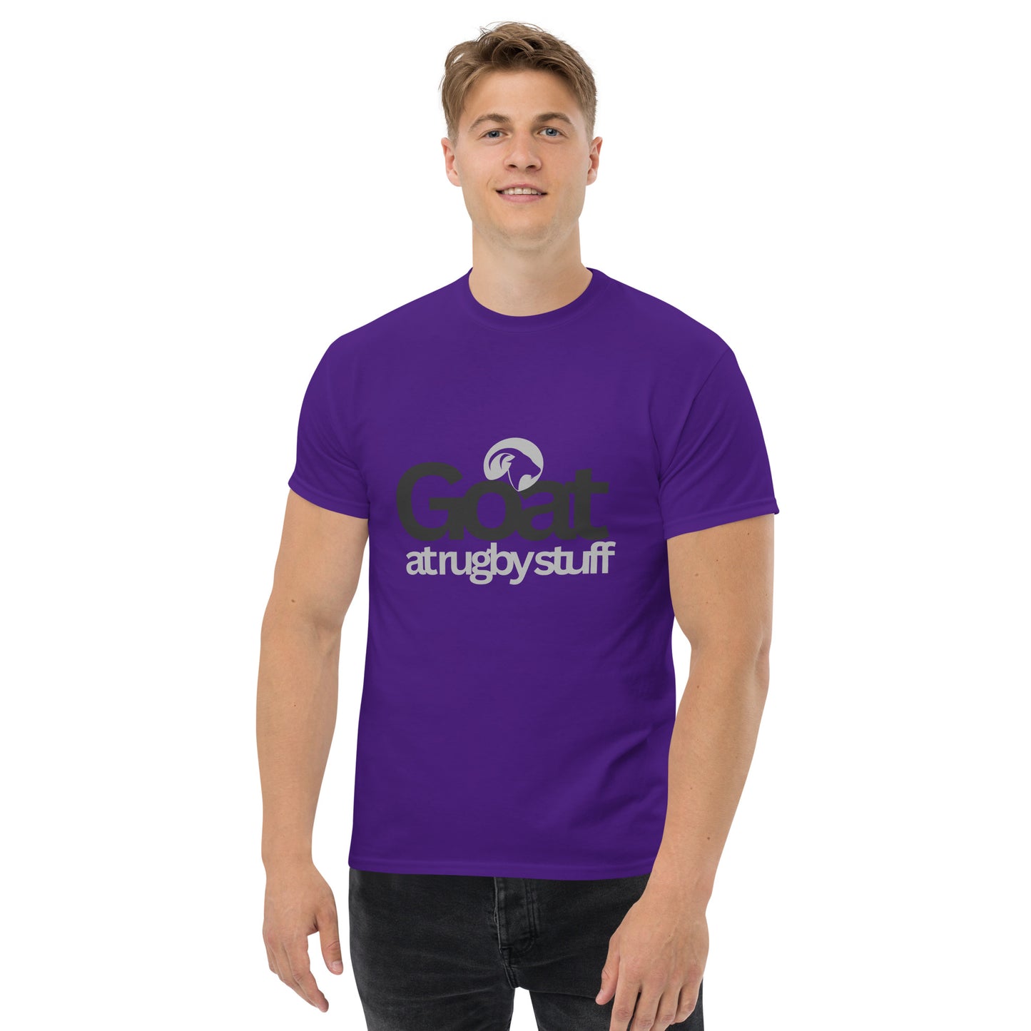 Rugby Goat At Rugby Stuff Classic Tee