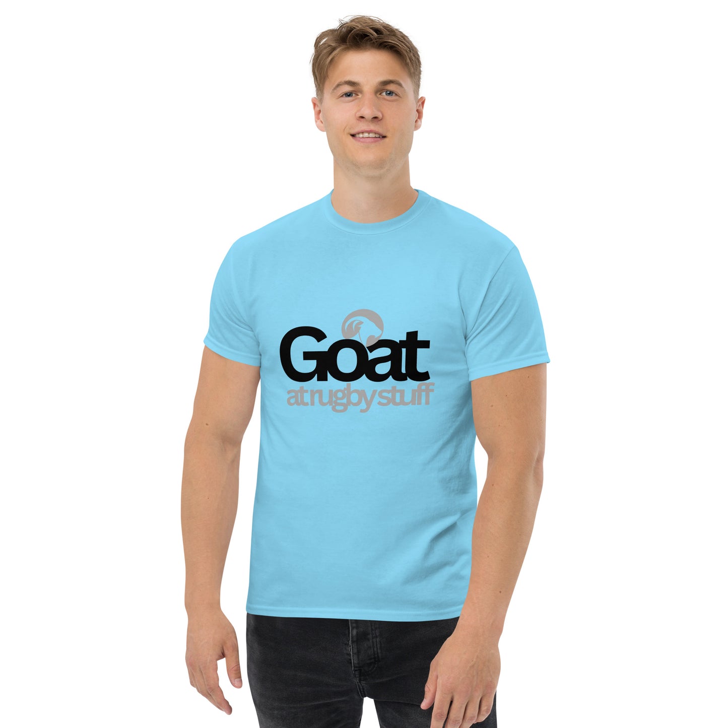 Rugby Goat At Rugby Stuff Classic Tee