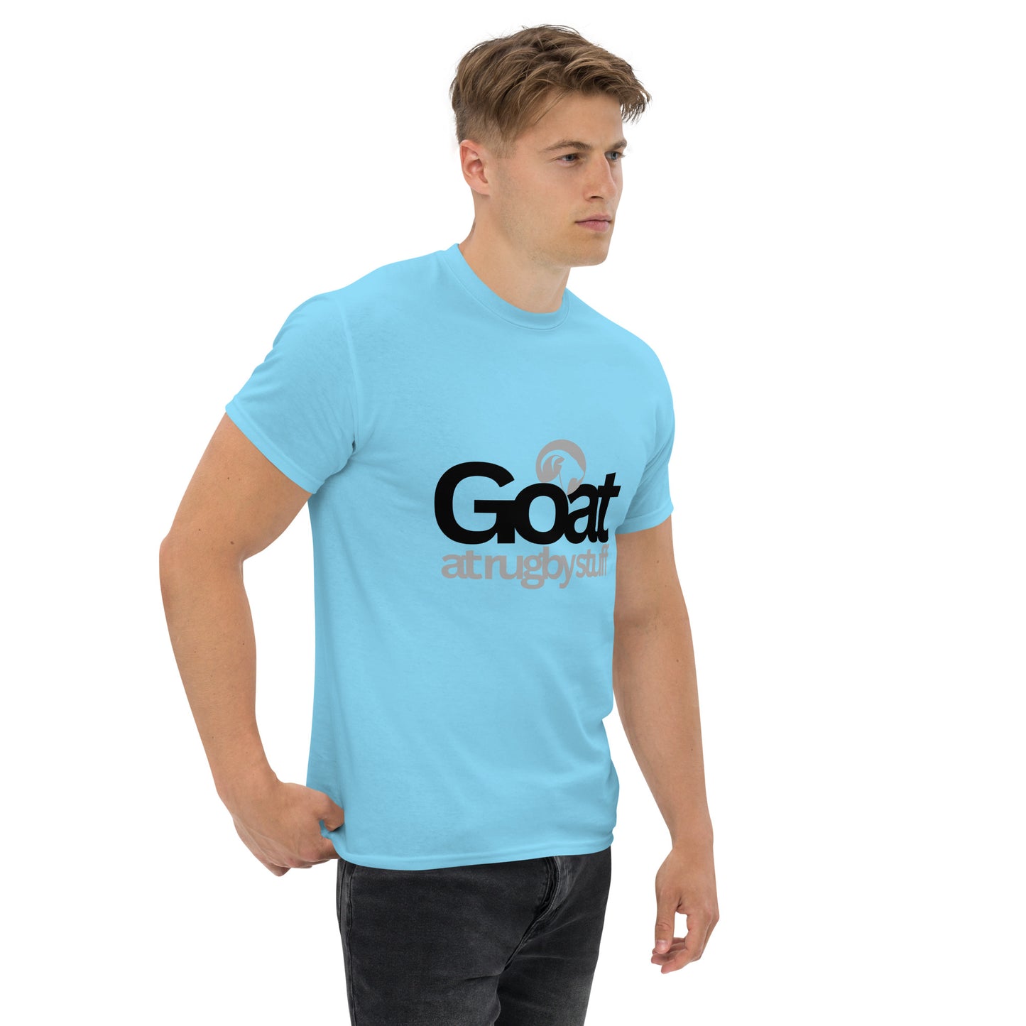 Rugby Goat At Rugby Stuff Classic Tee