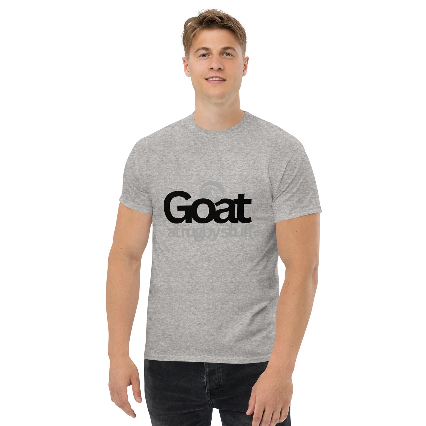 Rugby Goat At Rugby Stuff Classic Tee